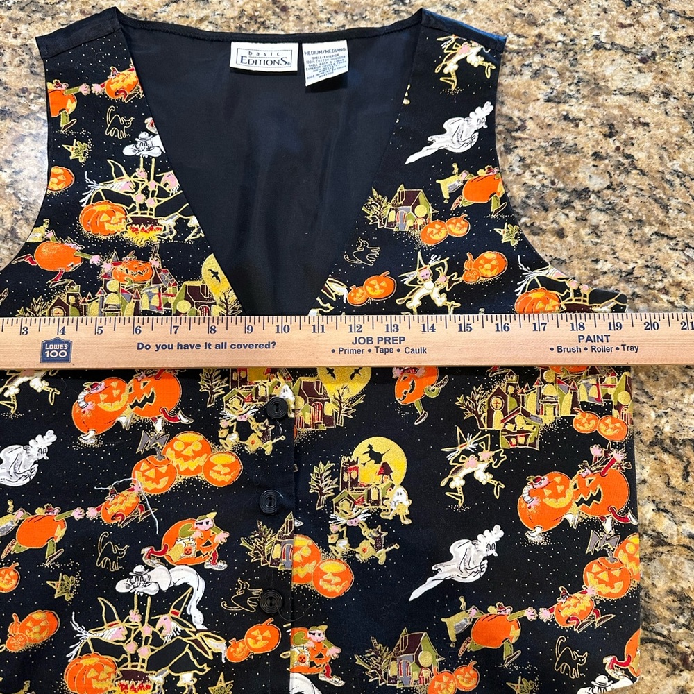 Vintage Basic Editions Witch Ghost Cat Haunted Pu… - image 4